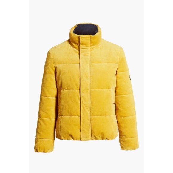 Native Youth Other - NATIVE YOUTH Yellow Pathfinder Corduroy Quilted Puffer Jacket - Men's XL